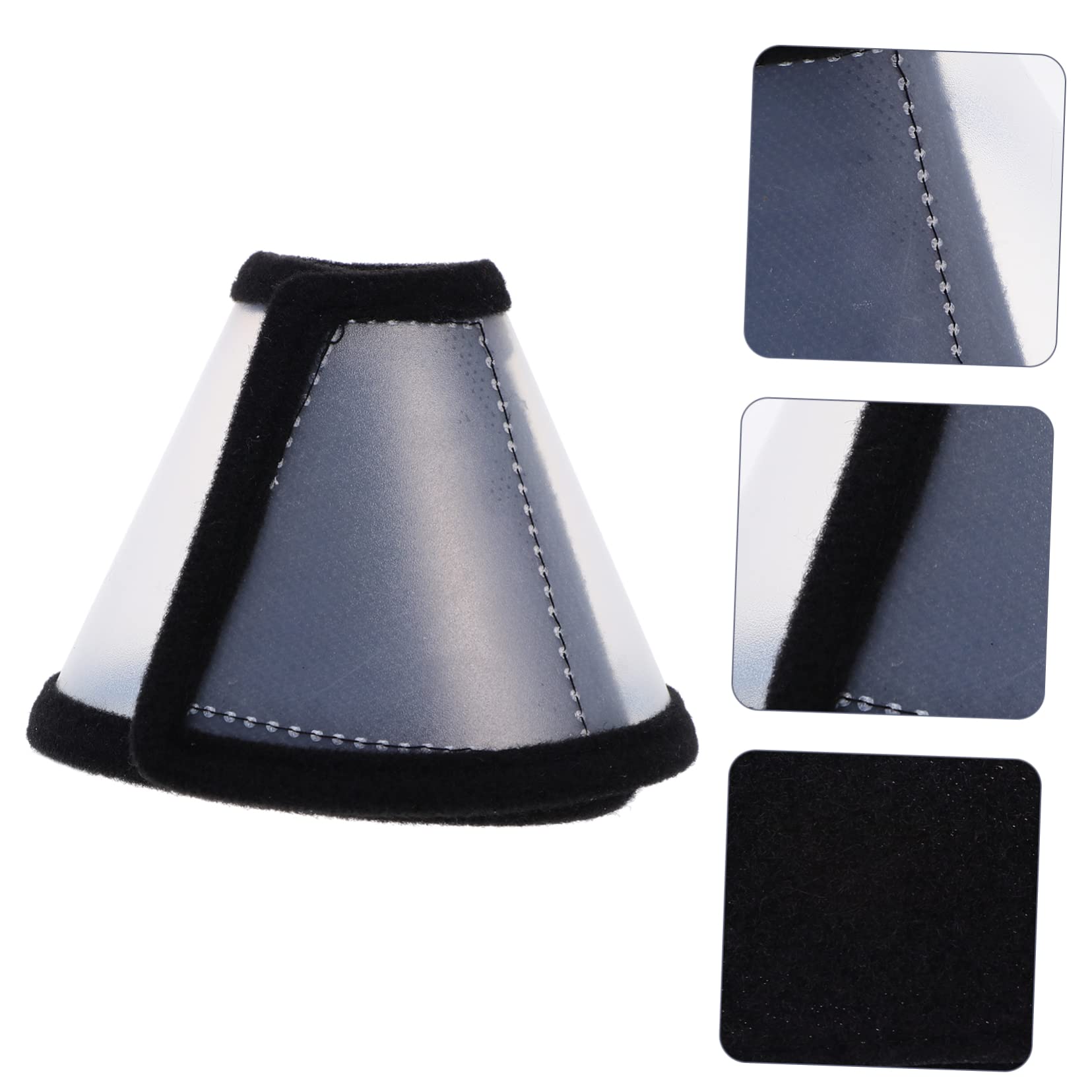 FONDOTIN 2sets Elizabeth Circle Hamster Collar Licking Pet Supplies Hamster Neckband Pet Recovery Collar 2pcs*2