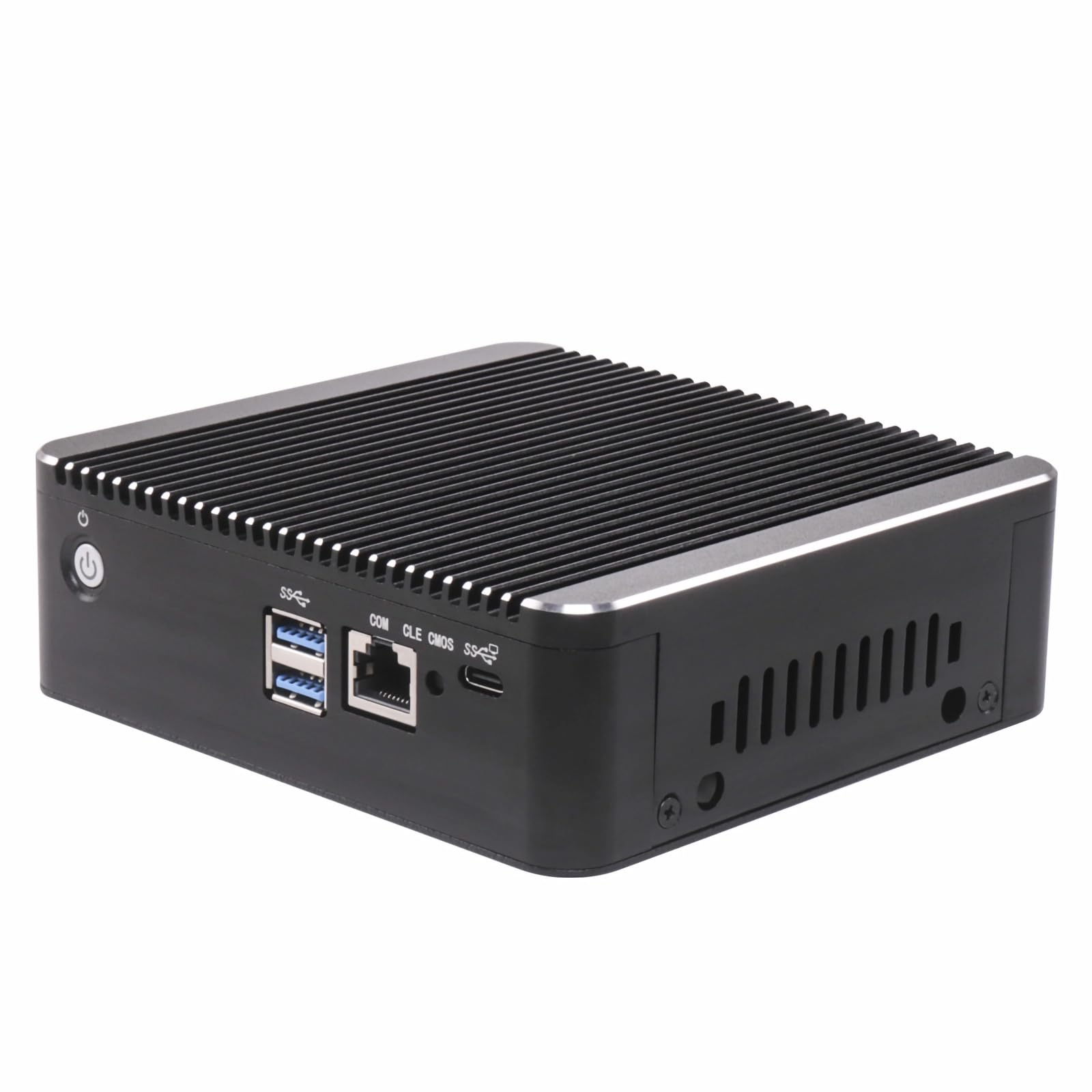 FakestarPC 4 LAN i226 2.5G Firewall Mini komputer z zaporą ogniową bez wentylatora n150 ((Upgrade N100, 4C/4T, do 3,6 GHz) Serwer ddr4 nvme typ - C PF Sense opnsense AES - nie