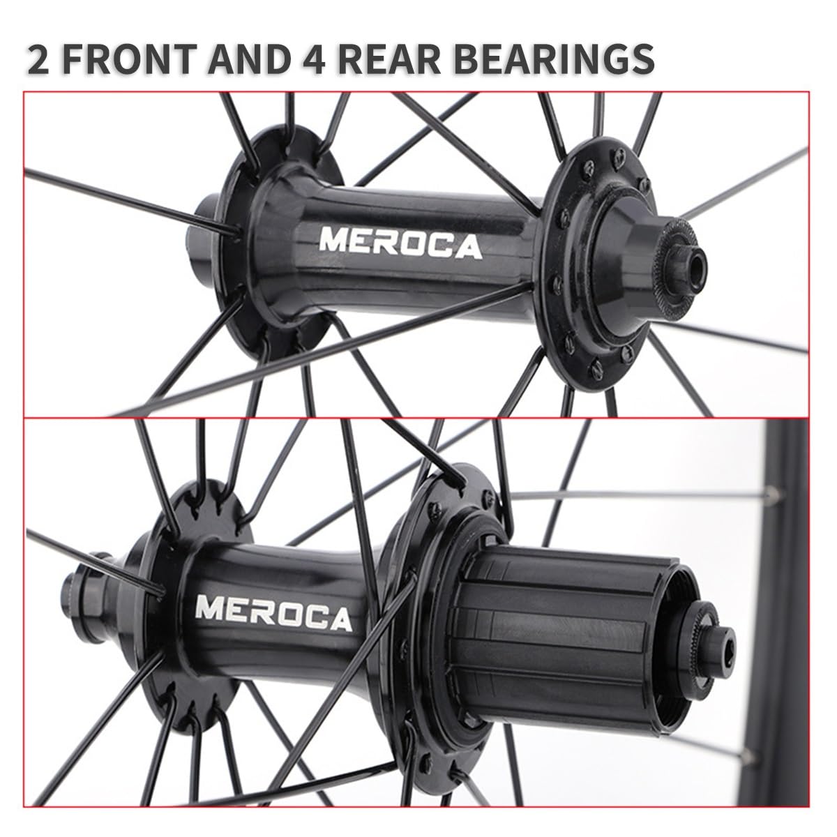 700C Rennrad Fahrrad-Laufradsatz Schnellspanner Aluminiumlegierung Fahrradräder Doppelwandig Fahrrad Laufrad 7-11 Gänge Laufrad Set Nabe 38 Mm Felgen 24H Speichen