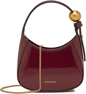 Miraggio Leslie Micro Bag | Mini Bags For Women | Soft-Shine With Detachable Sling Chain | Gift Items For Woman Price In India