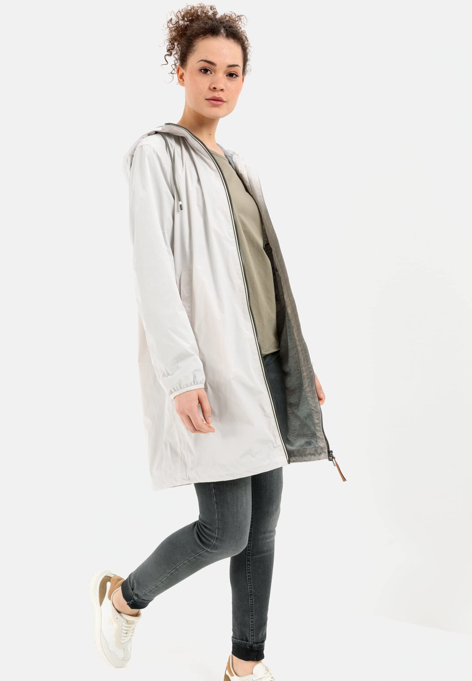camel active Damen Funktionsparka aus recyceltem Polyester