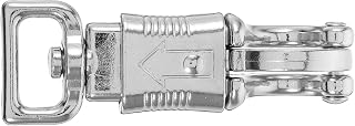 Hemobllo Quick Release Snap Hook for Horse Riding Equestrian Gear Zinc Alloy Metal Panic Hook Compact and Lightweight Portable Tack Accessory for On-the-go Use