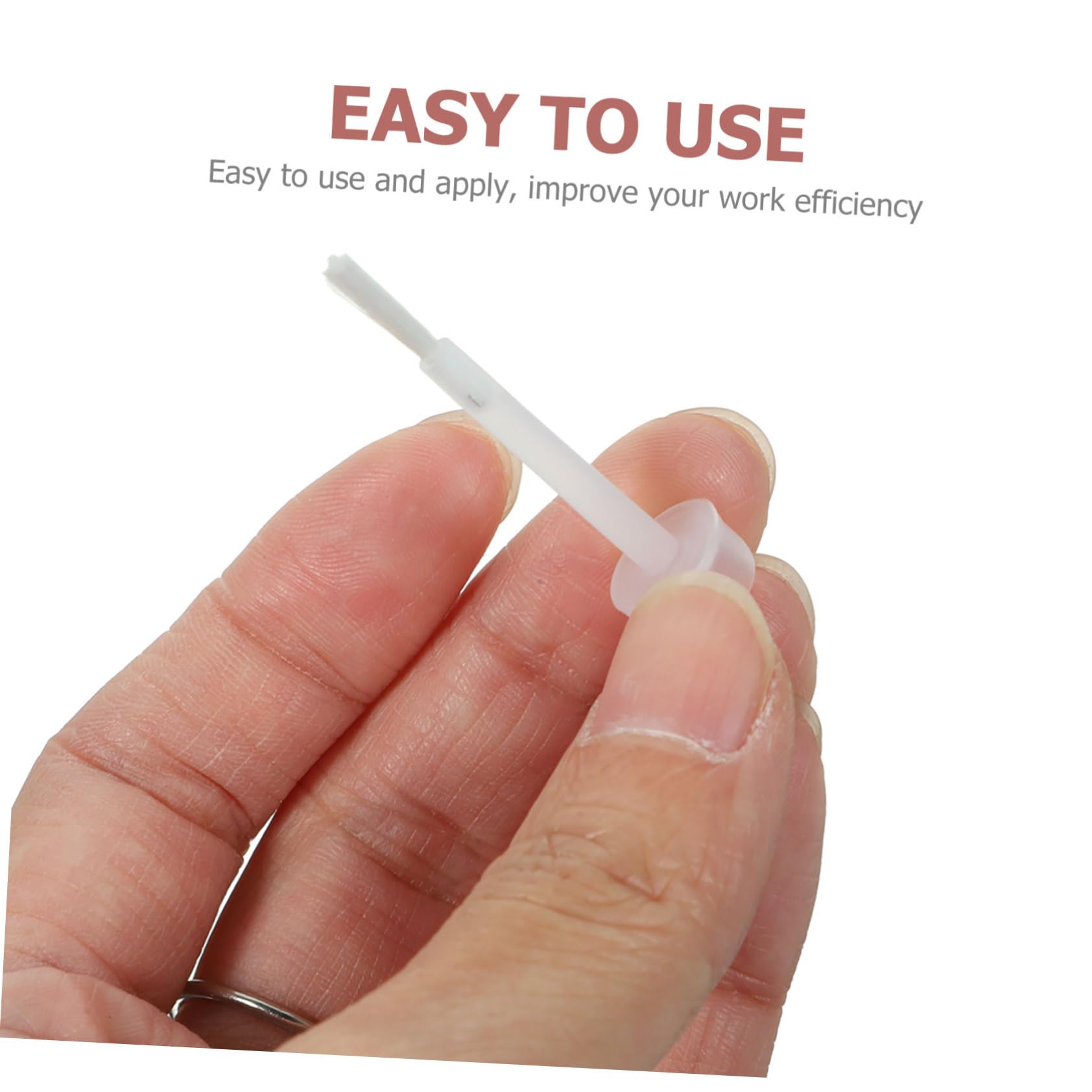 600piezas Pinceles De Esmalte De Uñas Cepillos De Reemplazo Para Pintura De Uñas Herramientas Prácticas Para Nail Art Cepillos Suaves y Eficientes Para Uso Profesional y