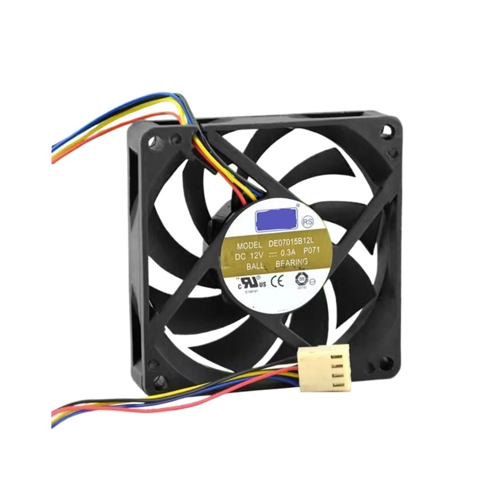 KWQNPHTRN DE07015B12L 12V 0.30A 7015 70x70x15mm Cooling Fan