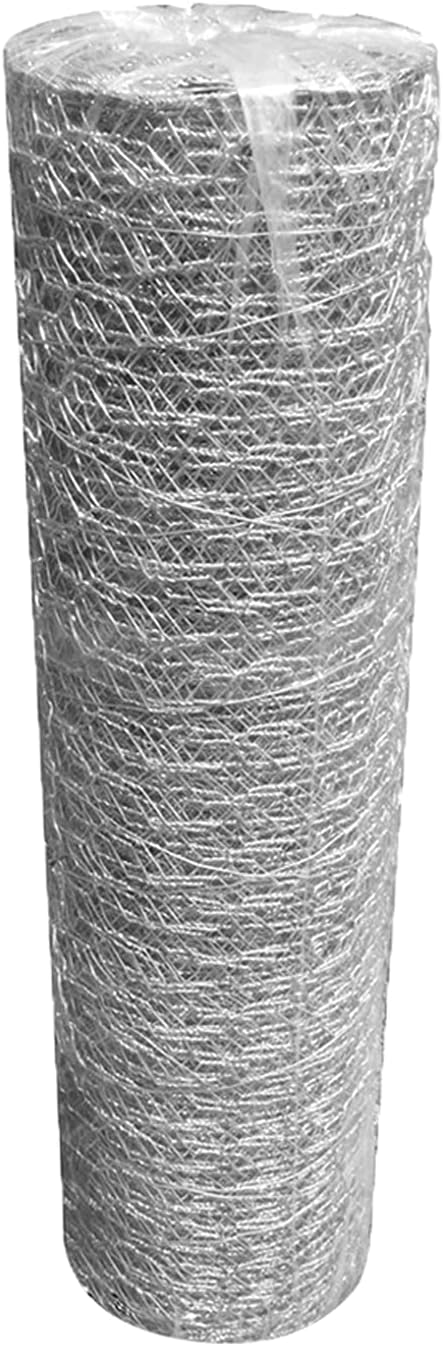 DTVEW Grille Métallique Maille Toile INOX, 20mm/1,2mm Cage De Filet De