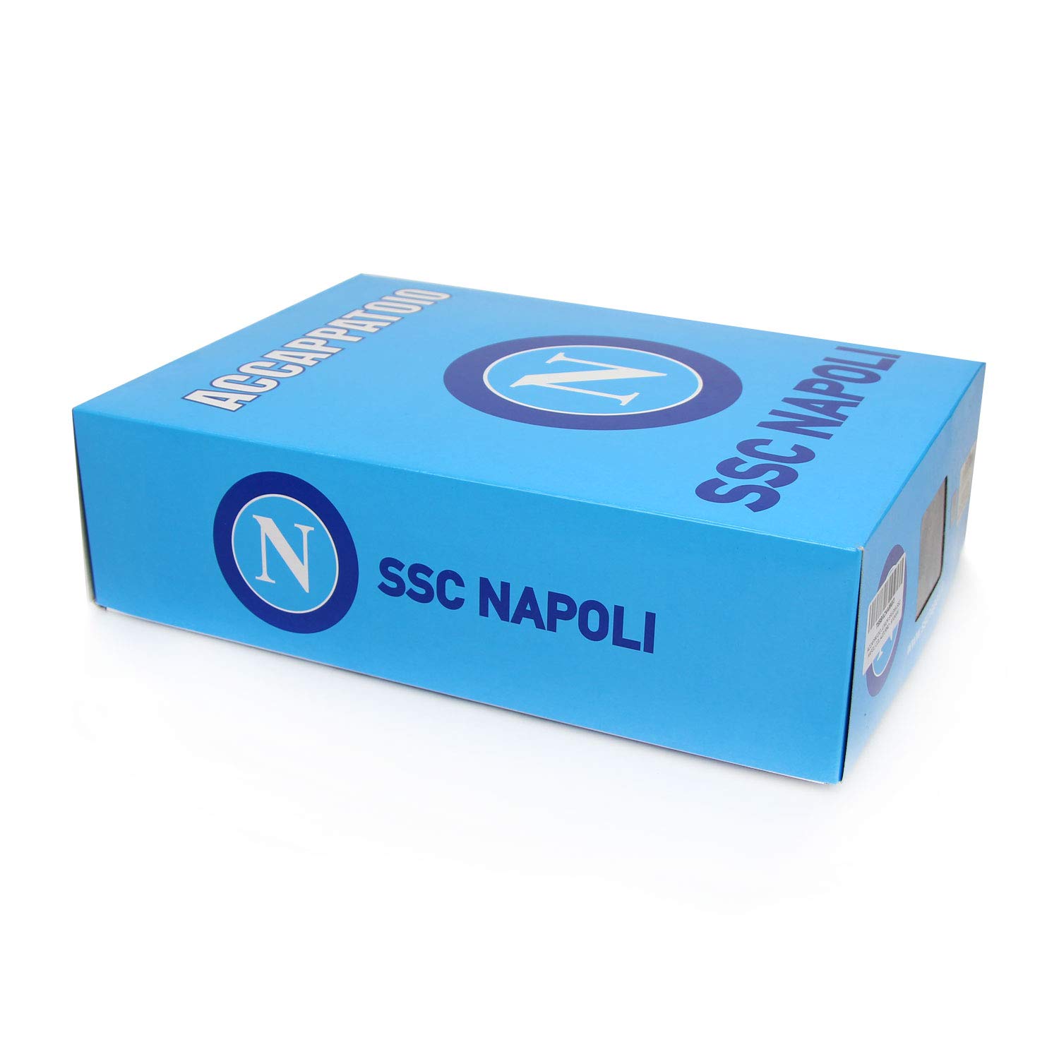 SSC NAPOLI Accappatoio inscatolato spugna azzurro bambino - 7-8 ANNI