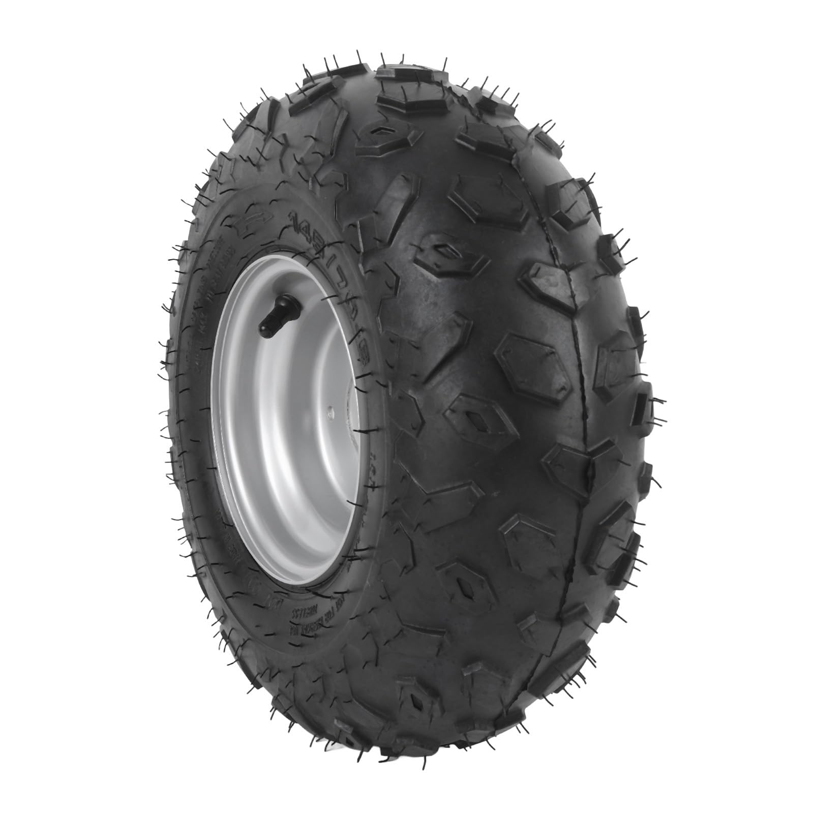 Tbest 145/70 6 145x70 Opona ze Stopu Aluminium Opona Bezdętkowa Mini Bike ATV Quad Off Road Gokart Wózek