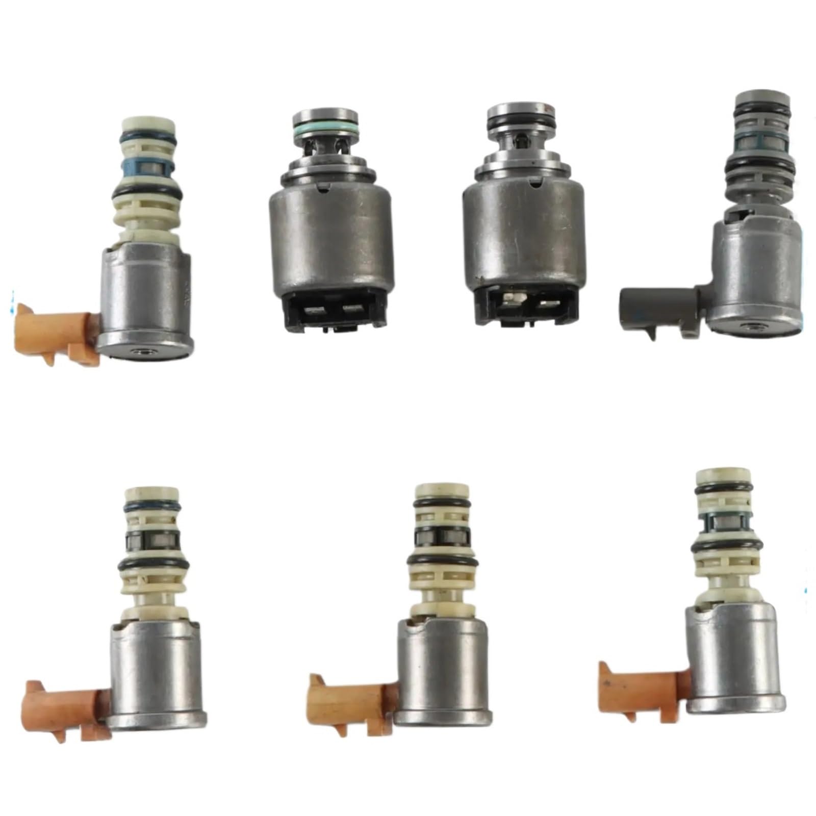Fuel Auxiliary Valves Fit for Chevy for GMC 1000/2000 1999-2005 7pcs 5-Speed Transmission Solenoid Valve 29536833 29533075 29533074 116420A