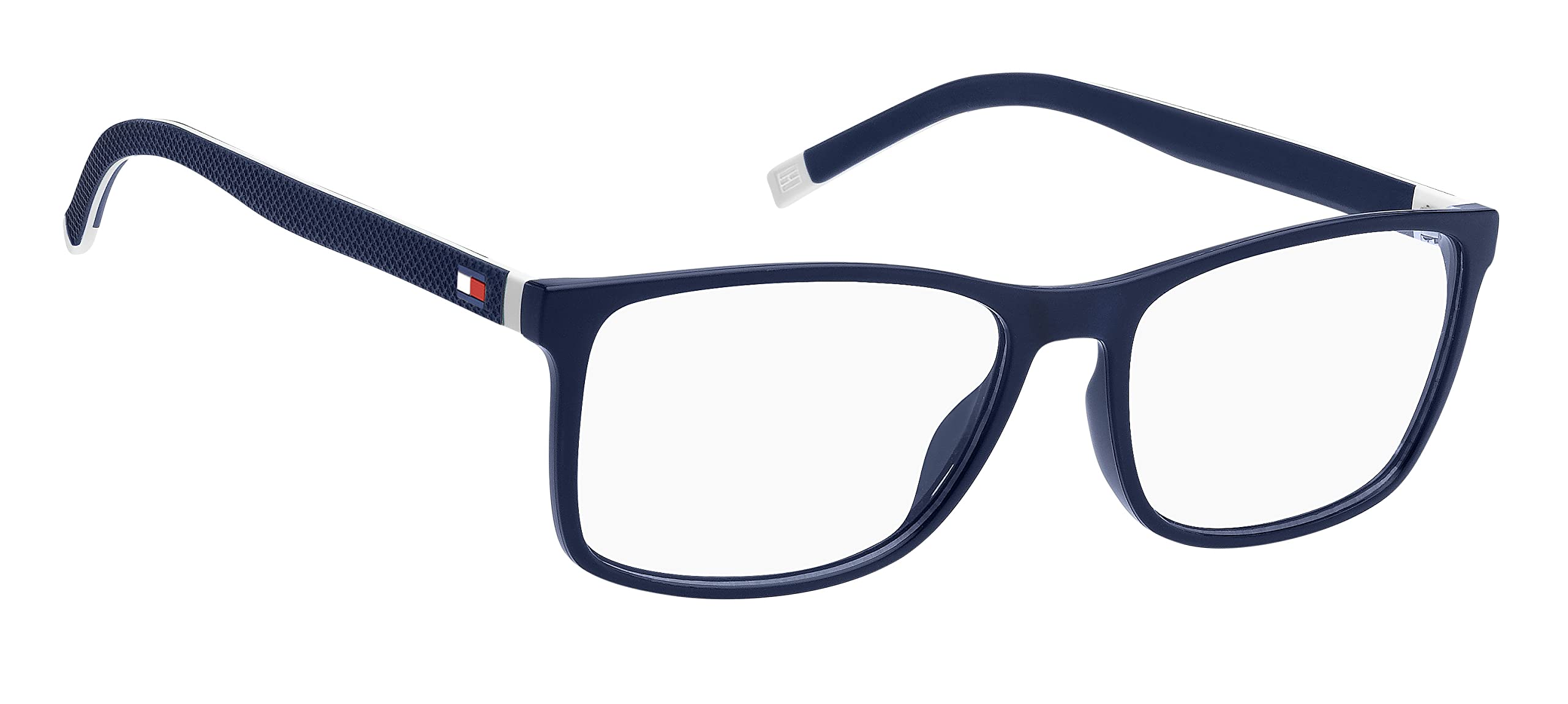Tommy Hilfiger TH 1785 Okulary, Matte Blue White, 55 męskie, Matte Blue White, 55