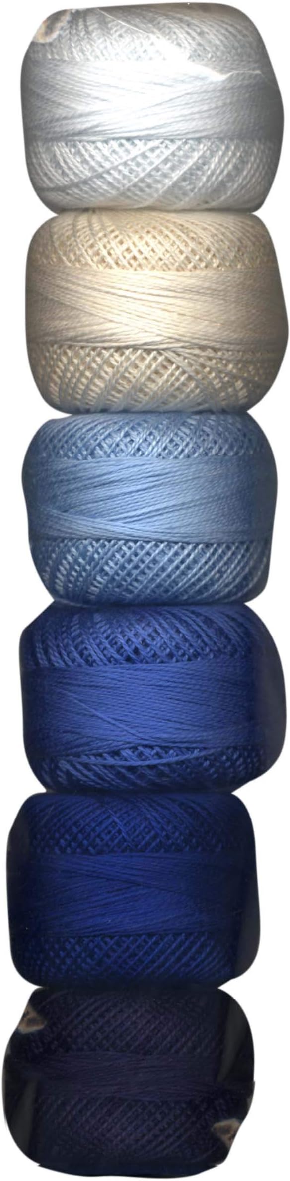 Presencia Pearl Cotton Size 8 Thread Sampler Pack Sashiko Basic
