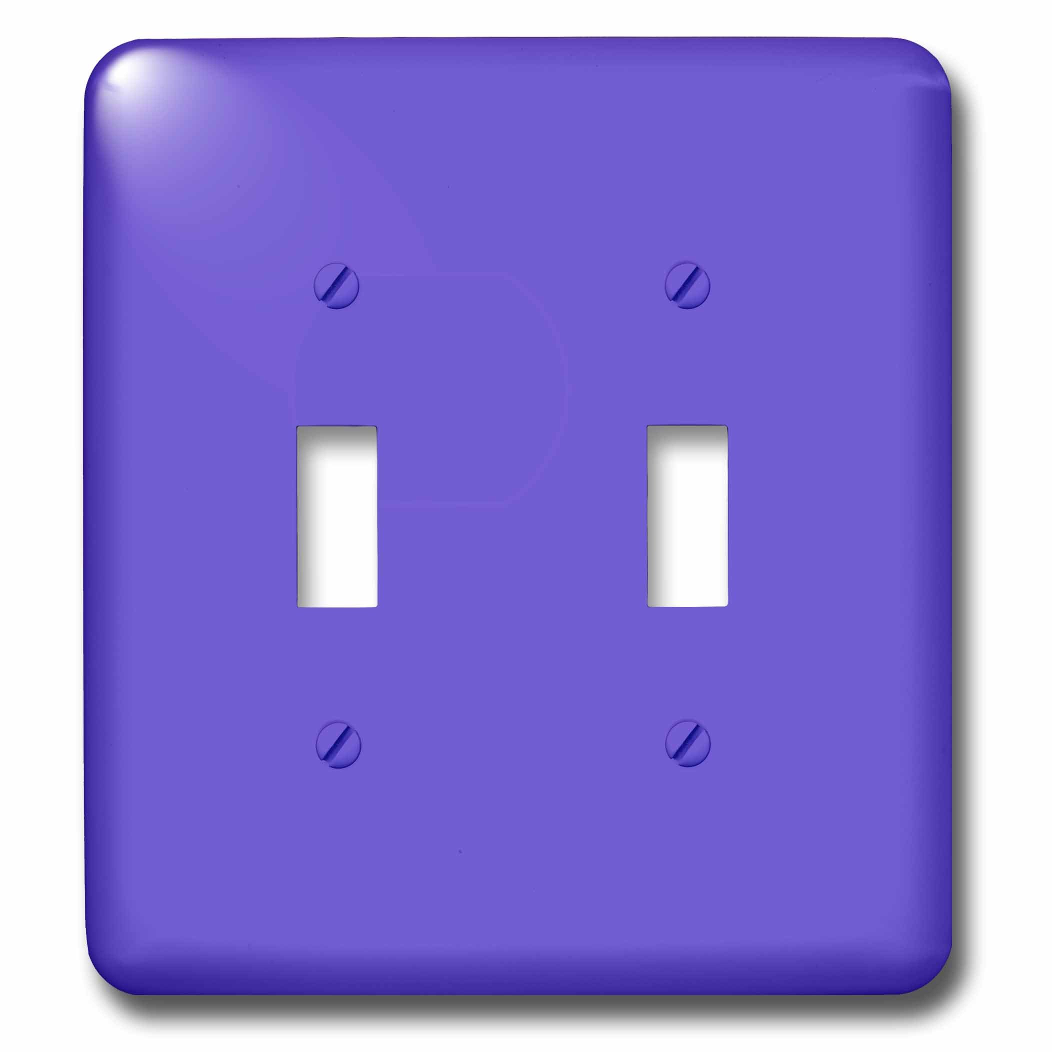 Interruptor de doble palanca 3dRose acabado violeta premium lsp_204799_2