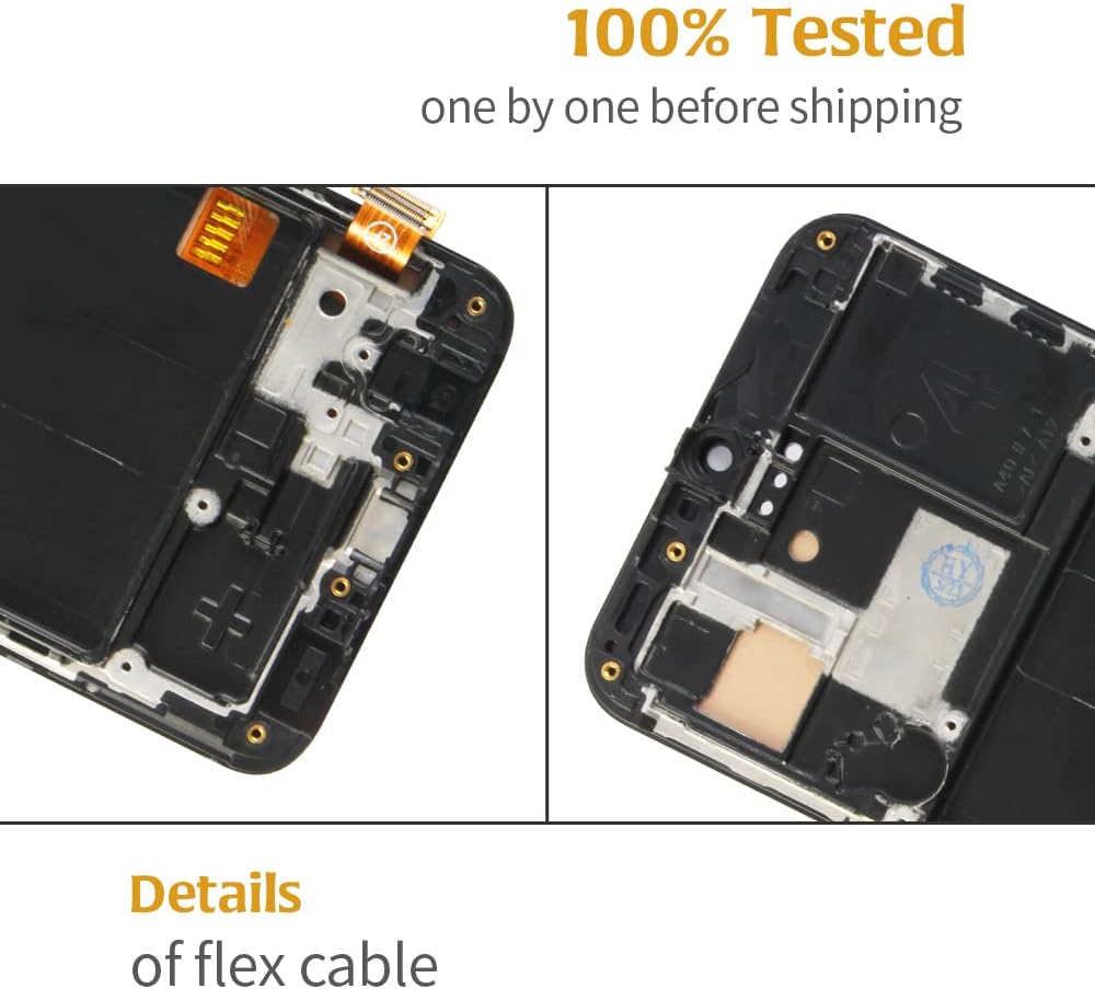 A-MIND for Samsung Galaxy A40 A405 LCD Screen Replacement (TFT with Frame) A405F A405FN A405FM A405S Touch Digitizer Display Full Assembly Repair Kits,with Tools