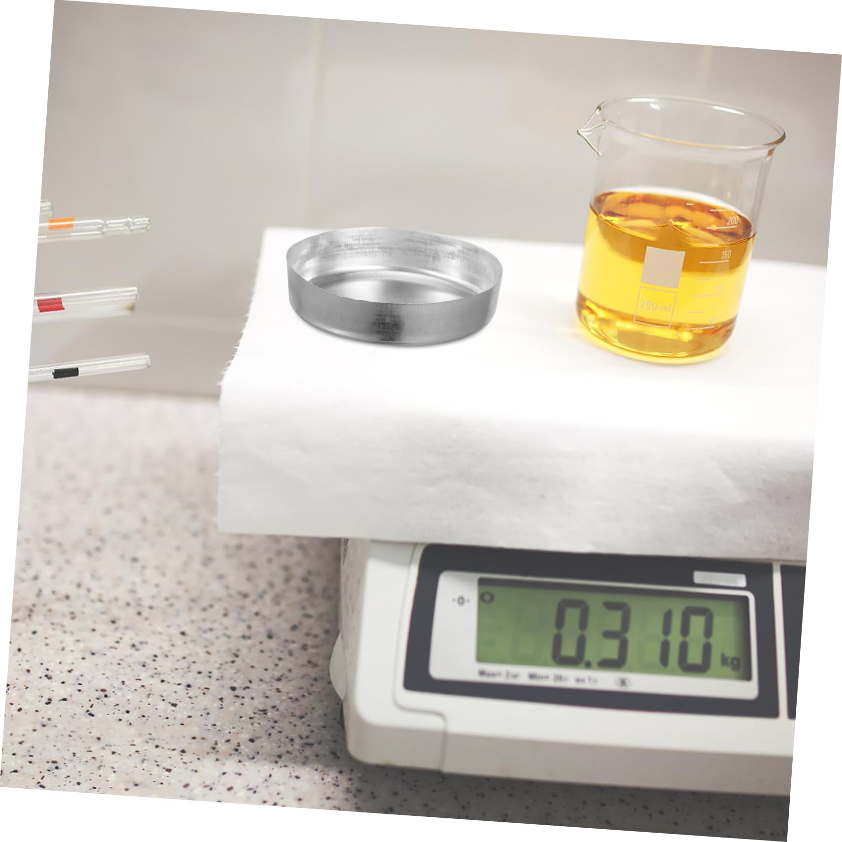 iplusmile 40pezzi Piatto Di Pesatura Da Laboratorio Vassoi Per Polveri Design Con Fondo Piatto Per Misurazioni Stabili e Accurate Attrezzatura Per Laboratorio Indispensabile Misurazioni Di