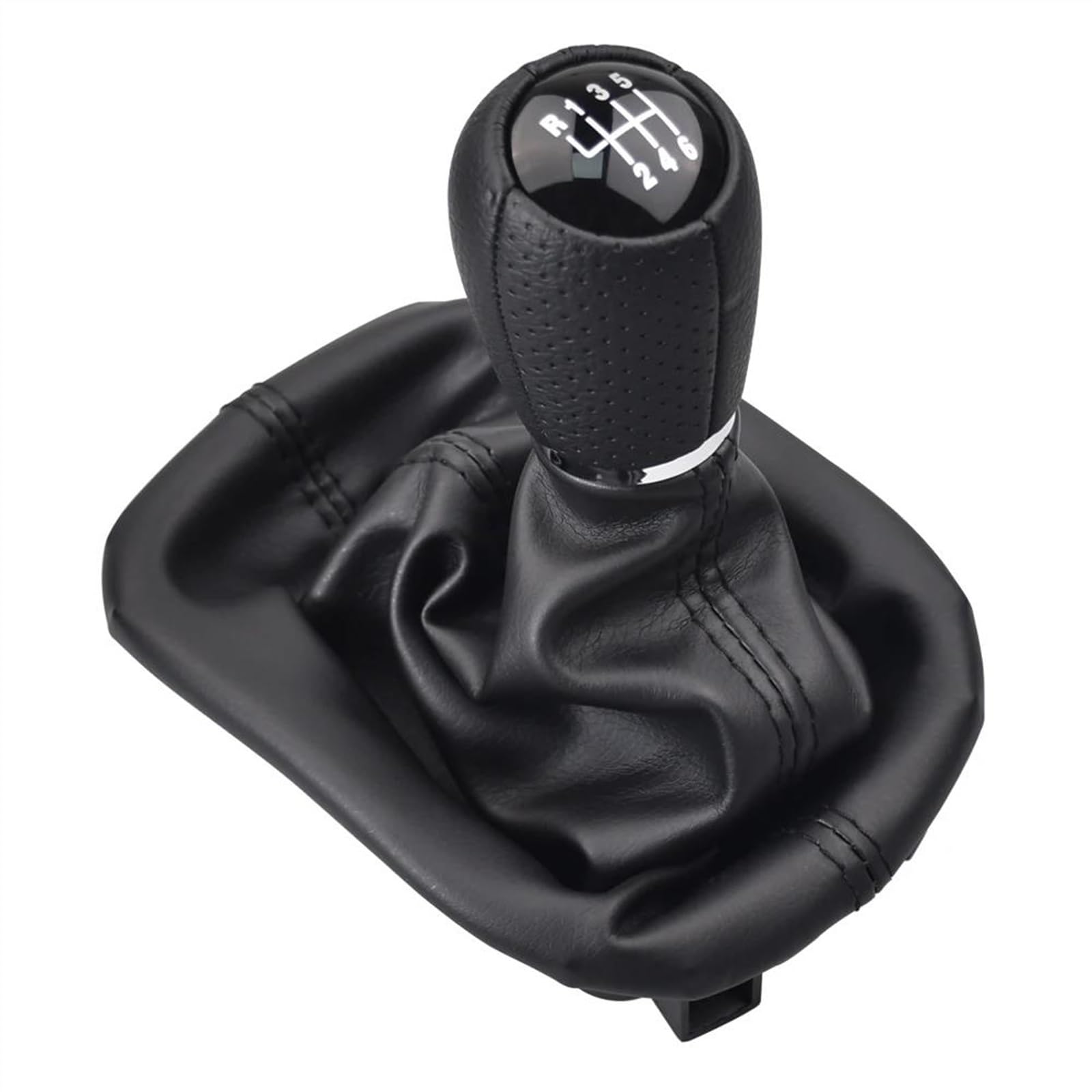 Cavinbdz 6 Speed For Seat For Leon 1 Mk1 For Toledo Ii Mk2 1998-2005 5 12Mm Car Gear Shift Knob With Boot Shift Knob Lever Stick