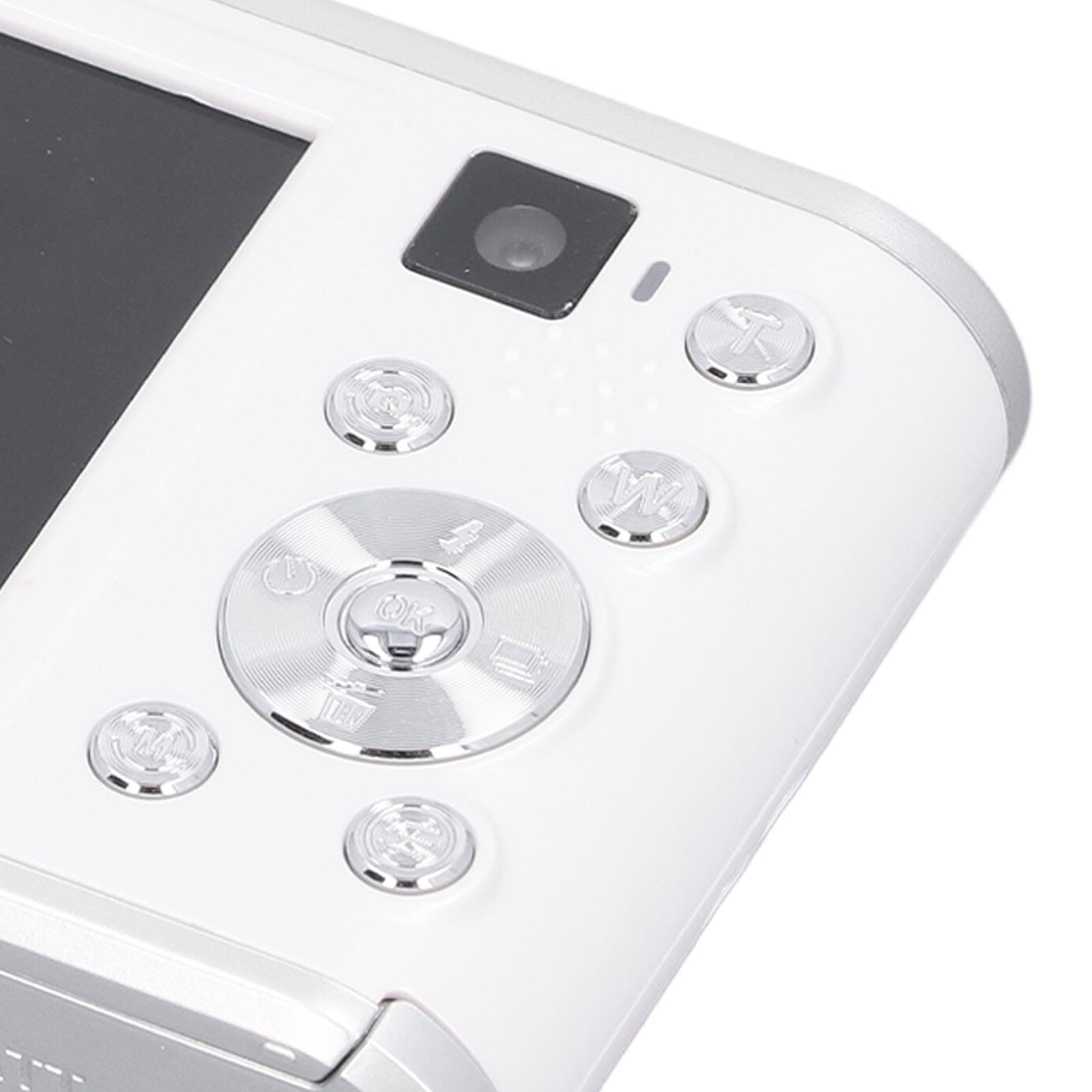 Appareil Photo Numérique à Zoom 16X pour la Photographie de Voyage, Appareil Photo à Double Objectif 2,4 Pouces 44MP 4K Ultra HD, Appareil Photo Numérique Compact Résistant aux