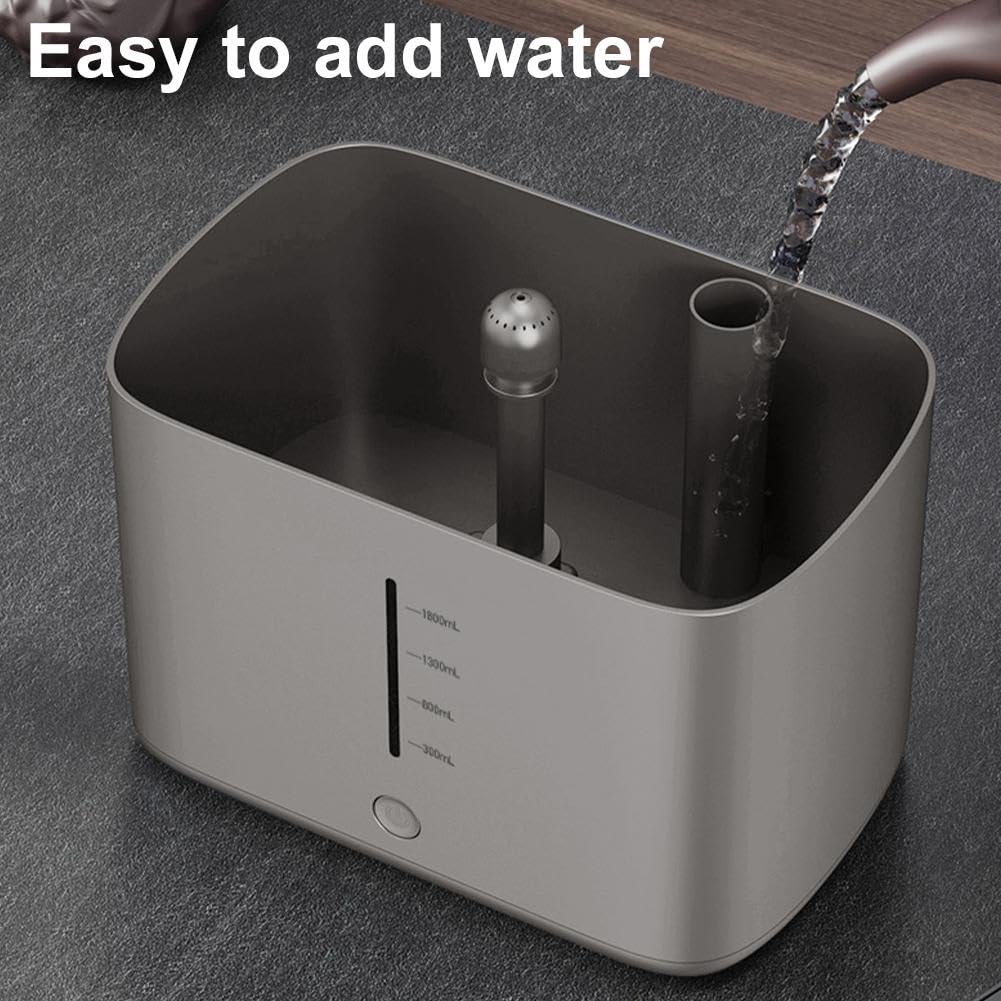 Elektrischer Glasspüler, Teetassenreiniger, verbesserte automatische Waschmaschine, 1800 ml Wassertank, anwendbar für Tassen mit einem Durchmesser von 3–10 cm, Smart Cup Washer für Bar, Café, Home