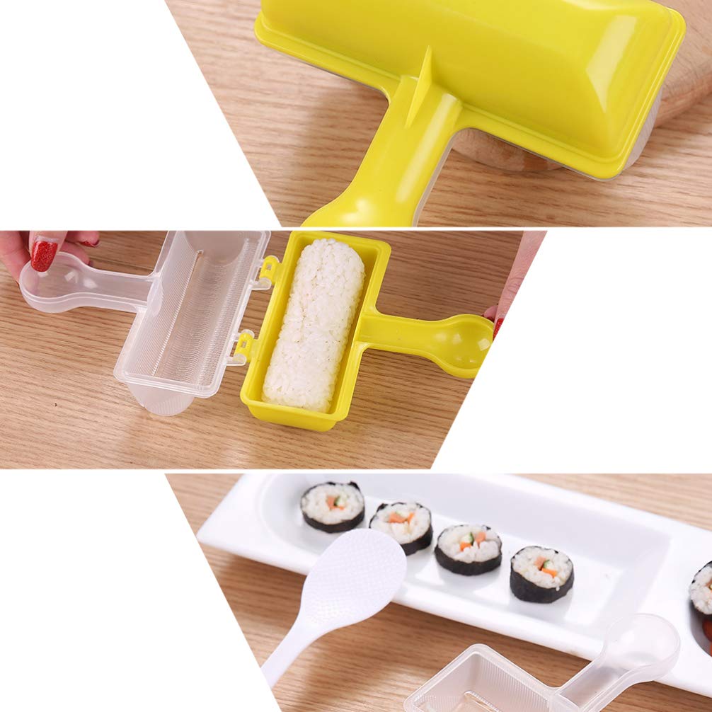 DOITOOL Sushi Roller Sushi Roll Tool DIY Sushi Maker Sushi Making Supplies for Beginners with Rice Spoon