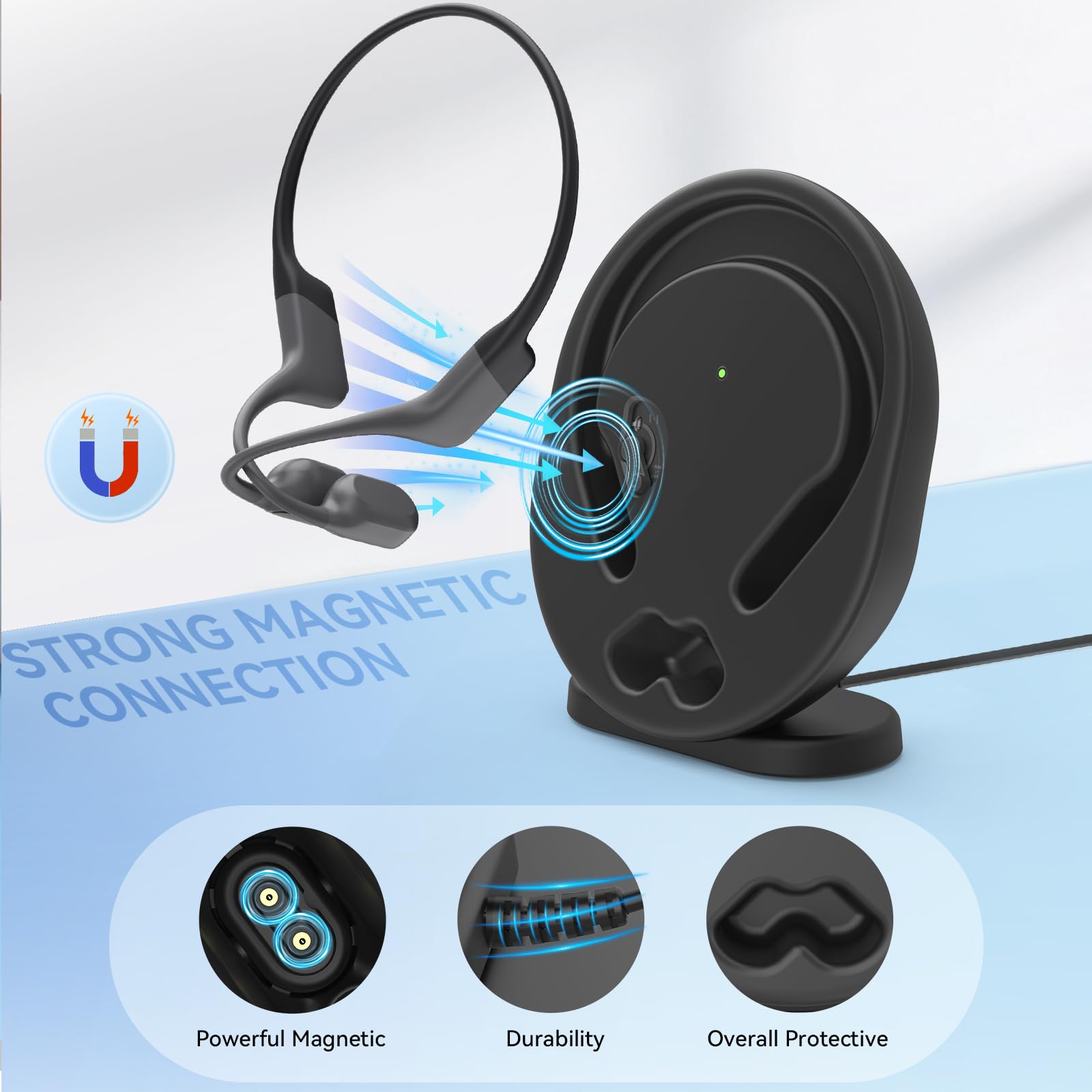 Amazon.co.jp: FEFAIA 充電器ステーション Shokz OpenRun Pro/OpenRun