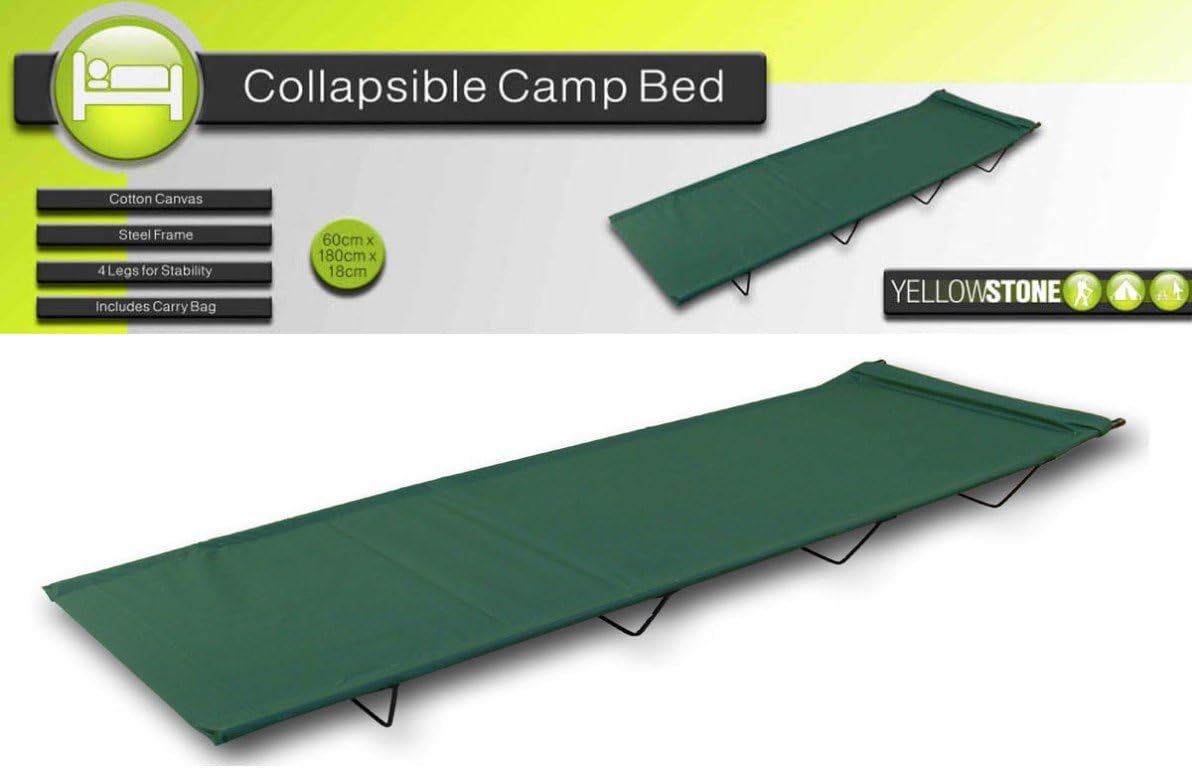 yellowstone folding camp bed