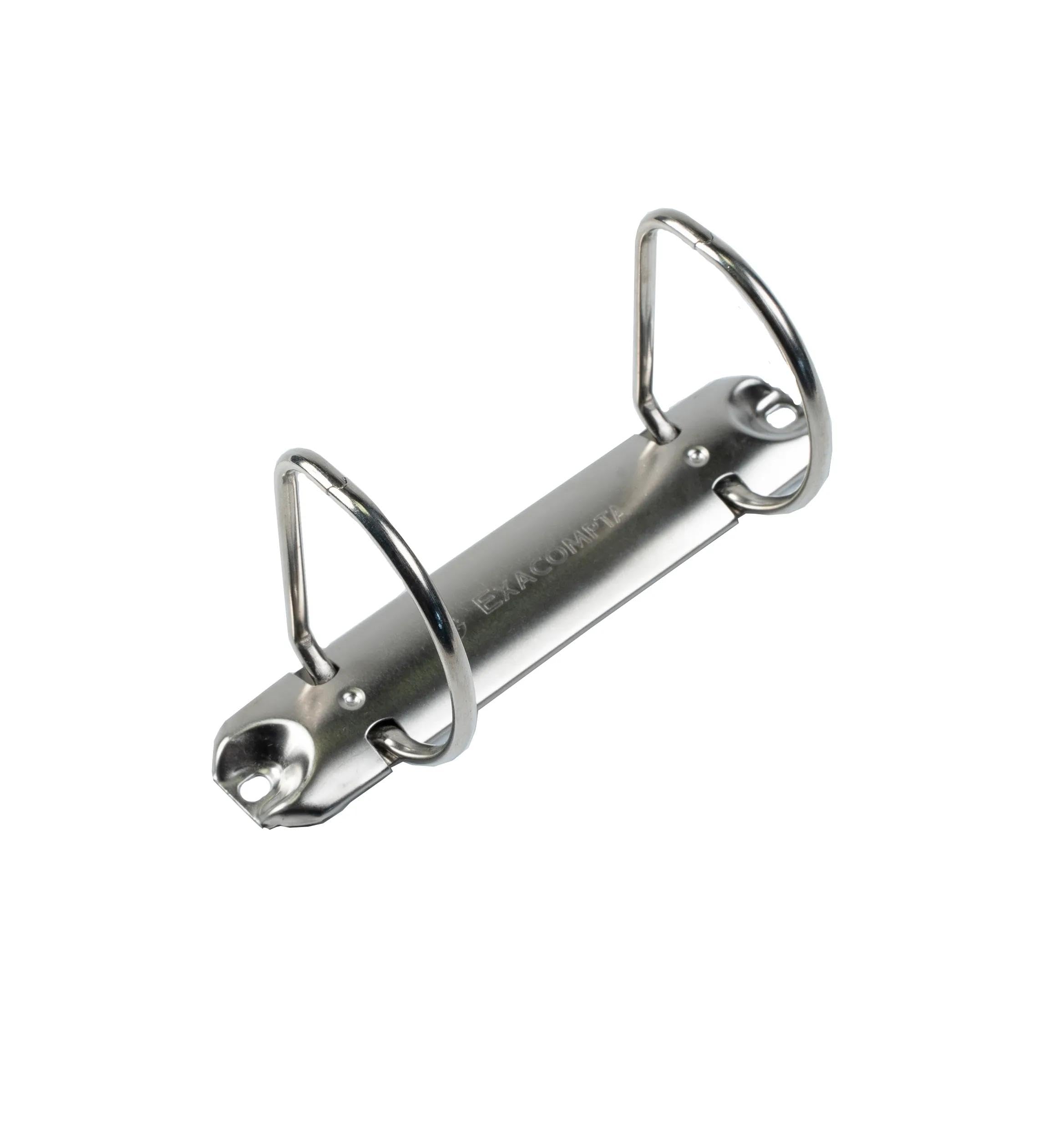 Exacompta - Rif. 51924E - Cartone da 10 raccoglitori personalizzabili, 2 tasche, 2 anelli a D da 50 mm, dorso 75 mm, dimensioni esterne: 32 x 29,5 cm, formato A4 Maxi bianco