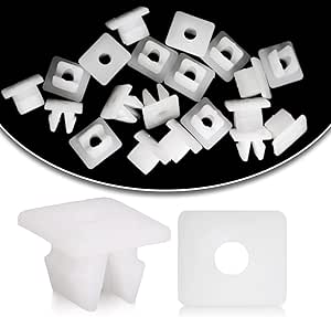 Gistilli 20pcs M5.5 Front Bumper Support Splash Shield Under Cover Nylon Nut Grommet Screw Compatible with Toyota Lexus 90189-06193