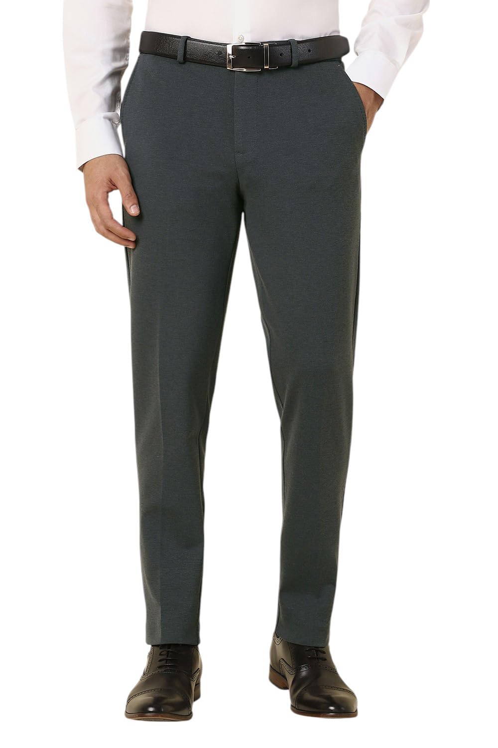 allen solly Men's Slim Work Utility Pants-picture-12