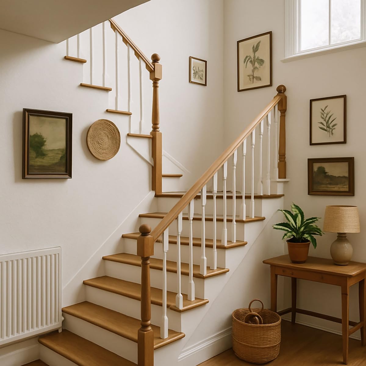 Pintura Escalera Madera Antideslizante Lavable - ARCADECO 4 kg Blanco