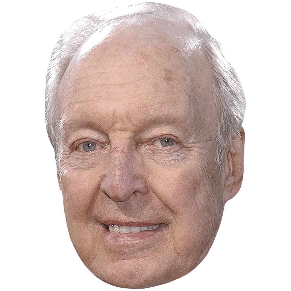 Conrad Bain (Smile) Celebrity Mask, Flat Card Face, Fancy Dress Mask