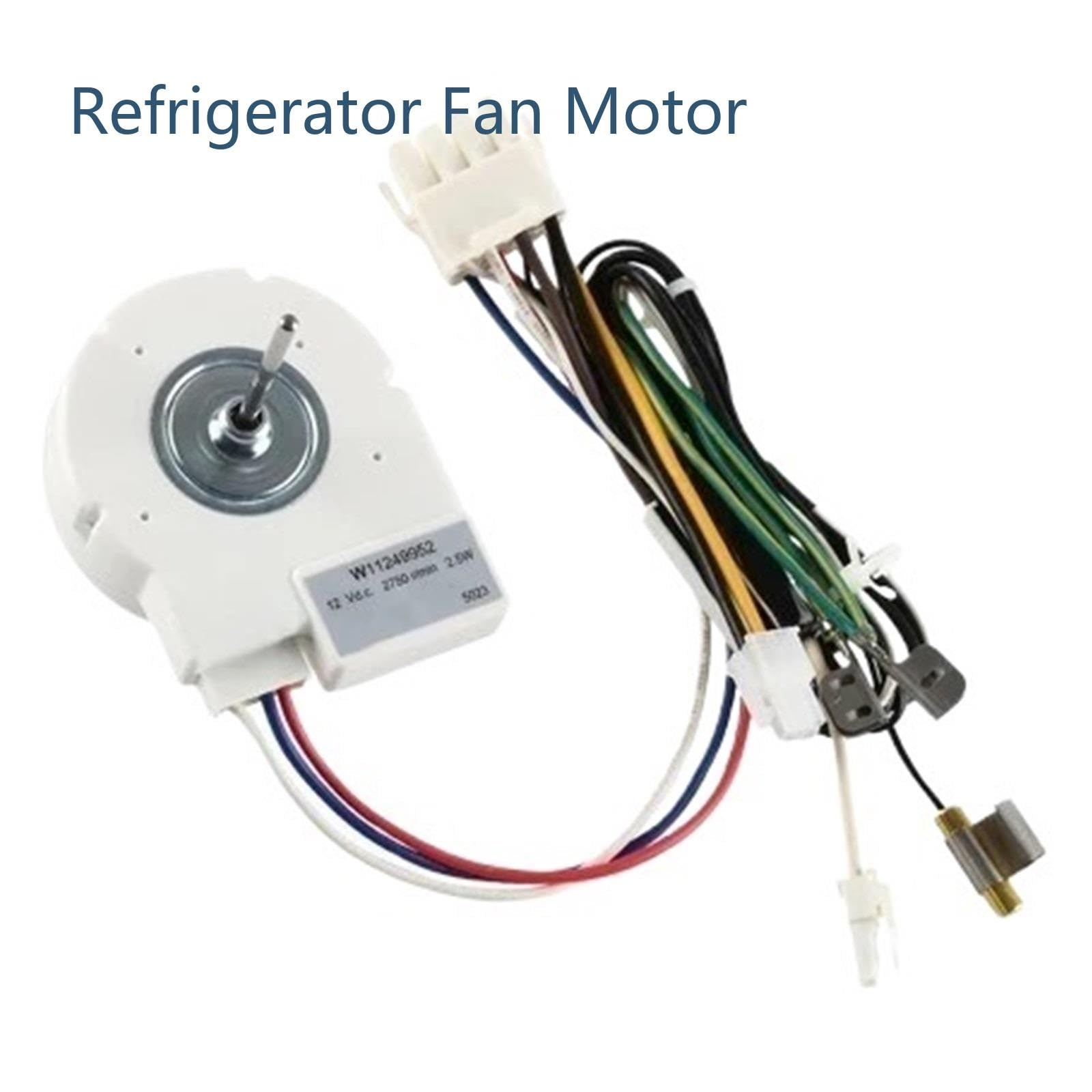 Motor De Ventilador De Refrigerador W11249952 W11039078, Refrigeración Por Evaporador De 12V