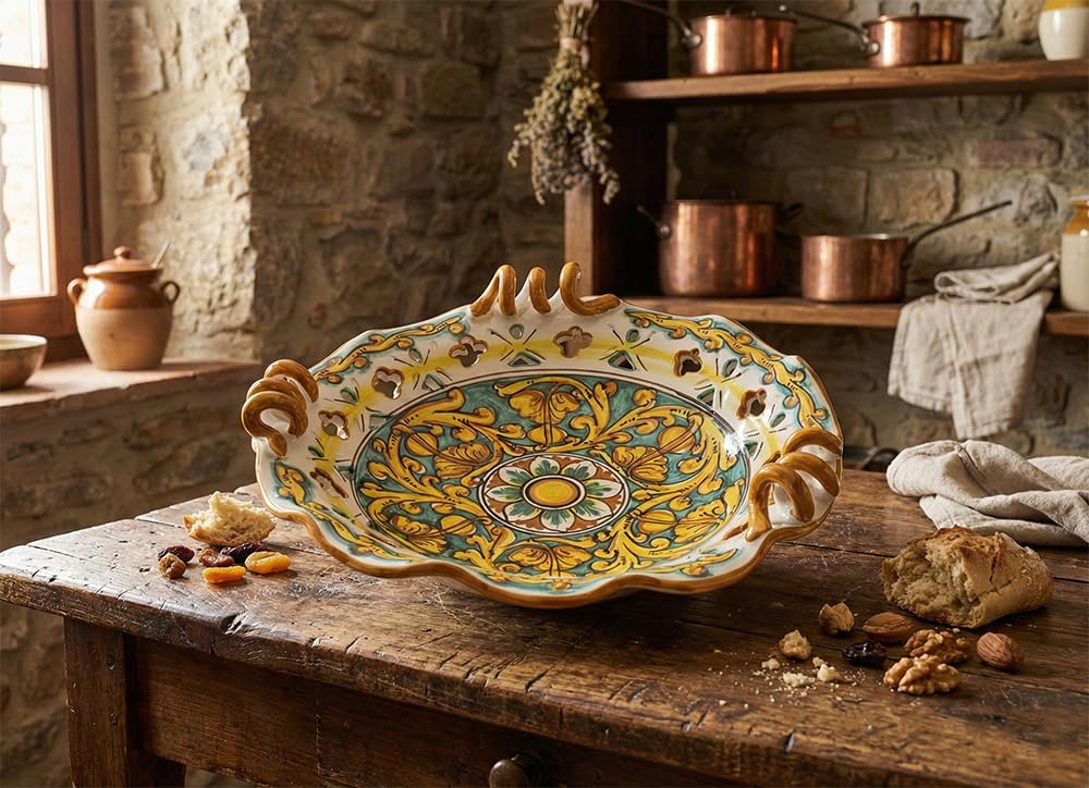Céramique sicilienne authentique Gianluca Art 6 pour remplacer les décors ternes
