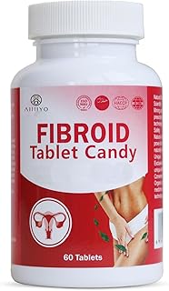 AIHIYO Fibroid Tablet Candy, 1000mg Pill Supplement for Women, Support Fibroid Shrink & Ovarian Cysts, 60 Tablets