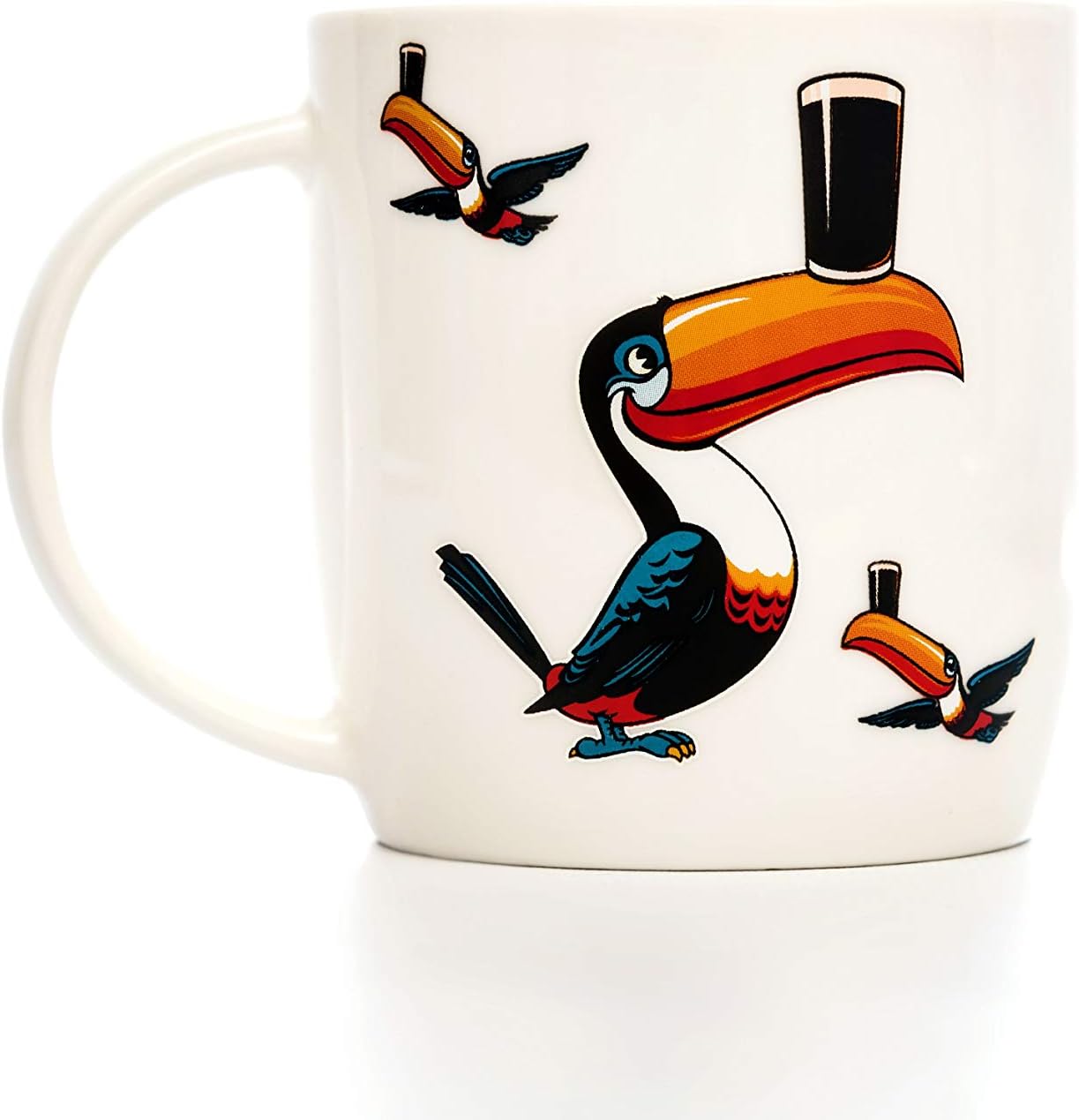 Guinness Mug Standing Toucan (White)