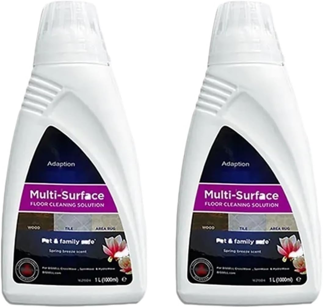 Vacuum Cleaner Floor Cleaning Solution, Compatible For Bissell, 2765Z 2582Z 2225Z Vacuum Cleaner Floor Cleaning Solution 1L