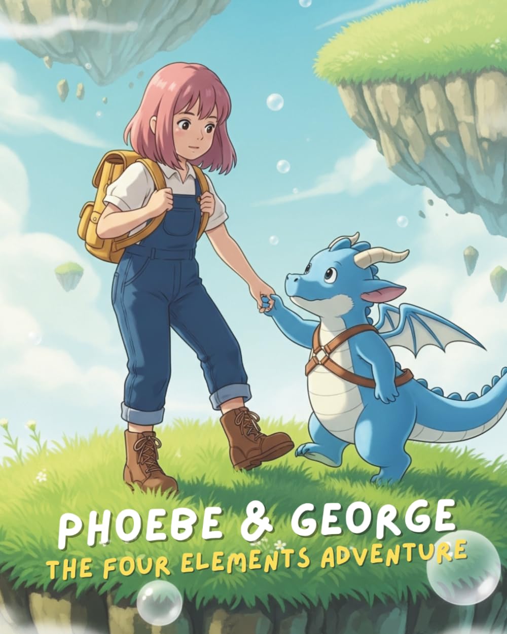 Phoebe & Geroge, The Four Elements Adventure: A Magical Adventure to Bring Back Color to the World (Cozy Bedtime Tales)