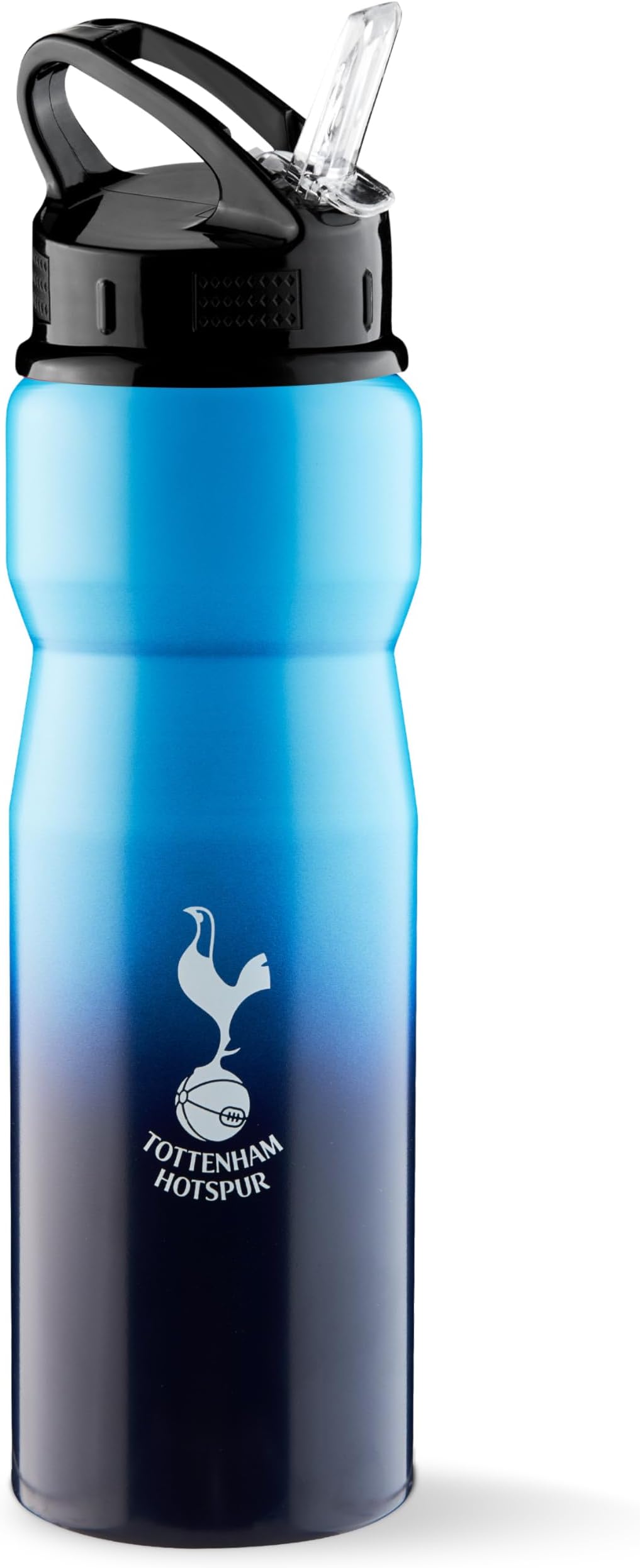 โ FC Water Bottle with Straw - Metal Water Bottle for Football Fans Sports Work Gym Spurs Gifts for Men