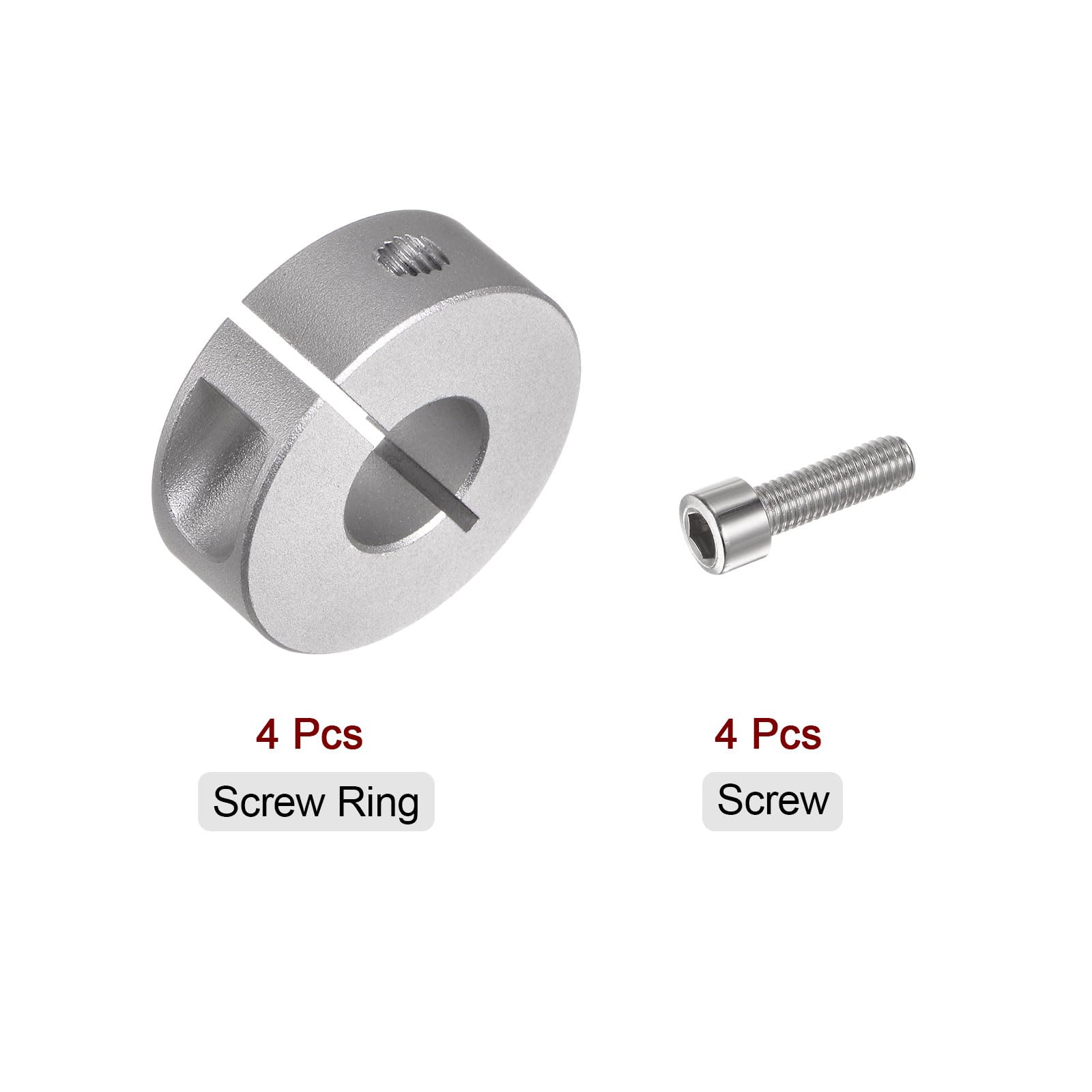 4 Bagues De Réglage 14mm - Butée Axe Poulie Machine Outil