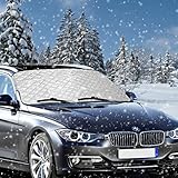 [page_title]-Komake Frontscheibenabdeckung Auto,Scheibenabdeckung Frontscheibe Abdeckung Frostabdeckung,Windschutzscheibe Abdeckung Auto Winterabdeckung Frostschutz Schneeschutz Eisschutzfolien 147 * 100CM