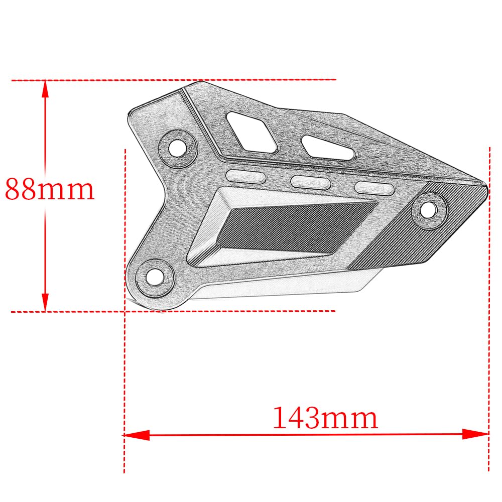 Modeer für Z900 2018-2023 2024 2025 Z900SE 2022-2023 2024 2025 Motorrad CNC Fußstütze Front Pedal Wing Bracket Protector Fußrasten-Fersenplatten Schutzabdeckung z 900 se Zubehör (Schwarz-Grün)