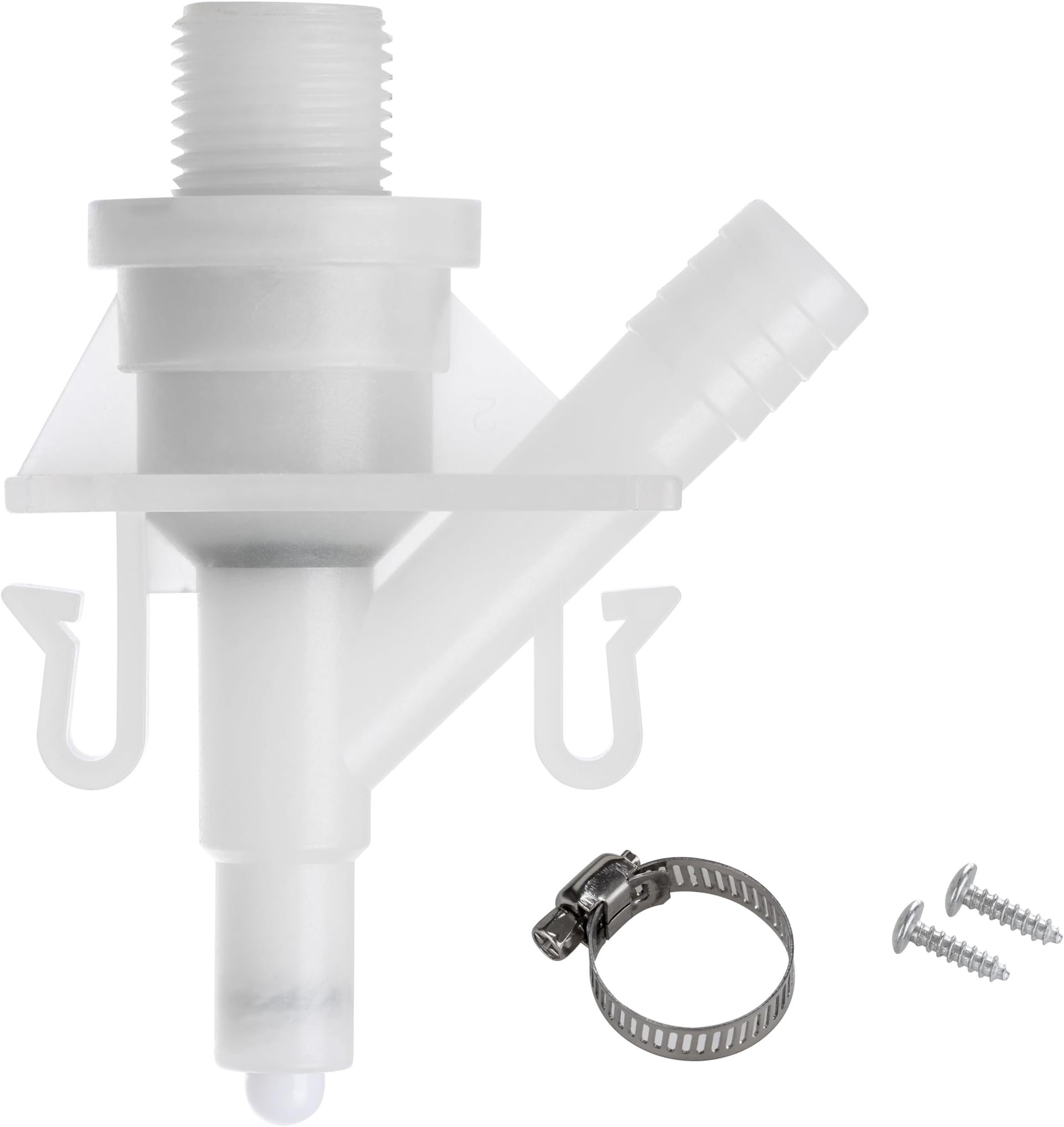 Halotronics Upgraded RV Water Valve Replacement Kit for Pedal-Flush Toilets, Compatible with Sealand Dometic 300, 301, 310, 311, 320, 321 (385311641) - Hardware Included, 2024 Model