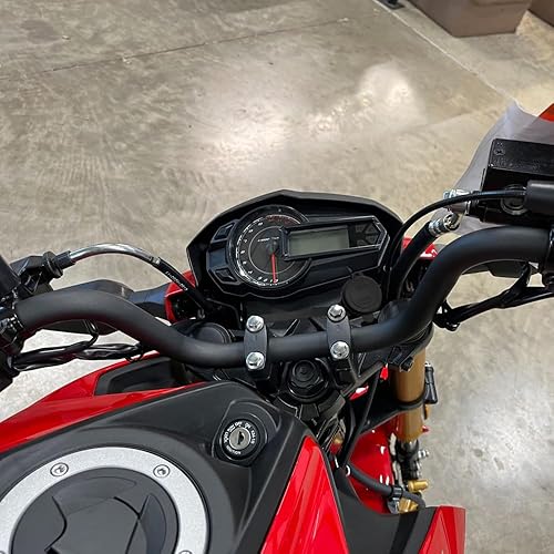 Miniatura 4 de Kit de puerto USB dual USB de carga rápida 3.0 tipo c PD para motocicleta compatible con Kawasaki Z125 PRO 2017-2024