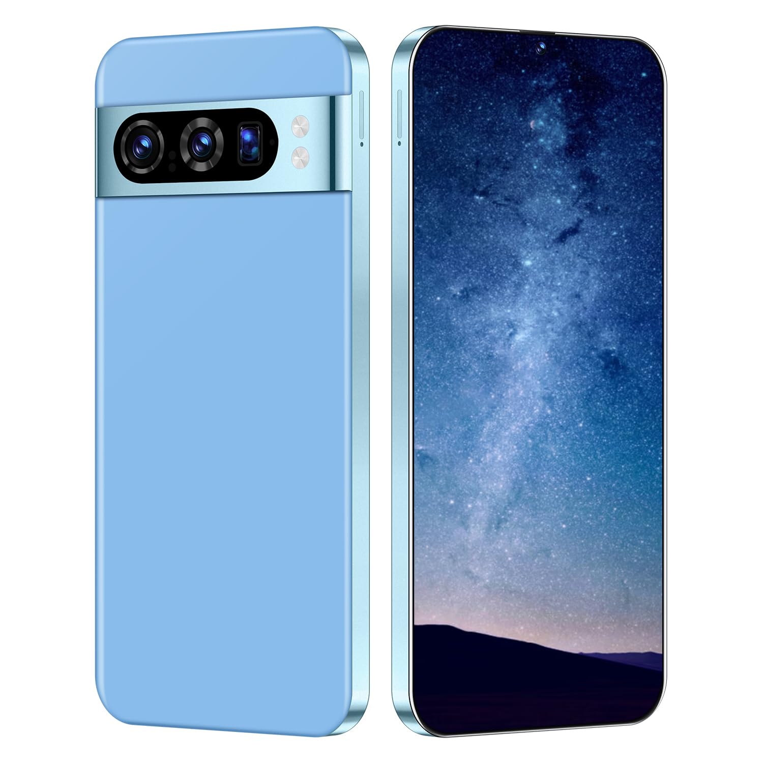 Unlocked Cellphone PIEXL 8 PRO Smartphone Android 13 Unlocked Phone with 6.8-inch Display/ 108MP+48MP Camera/Dual SIM/8GB+256GB/6800mAh/FACE ID/Fingerprint/5G Mobile Phone