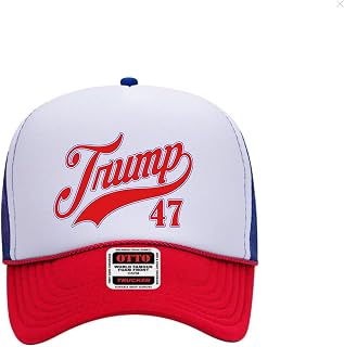 Trump 47 Trucker Hat, High Profile Trucker Hat
