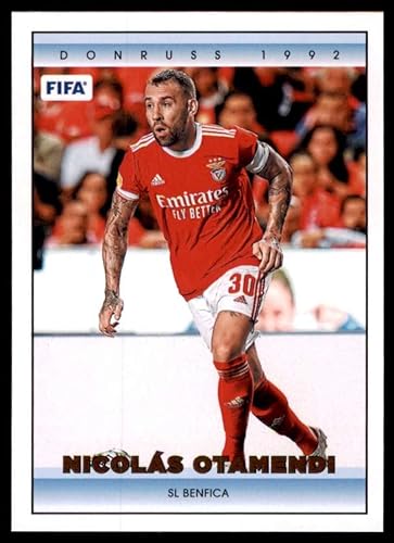 2022-23 Donruss FIFA Soccer 1992 Donruss Tribute #19 Nicolas Otamendi SL Benfica Official Panini Trading Card (Stock Photo Shown, card in near mint