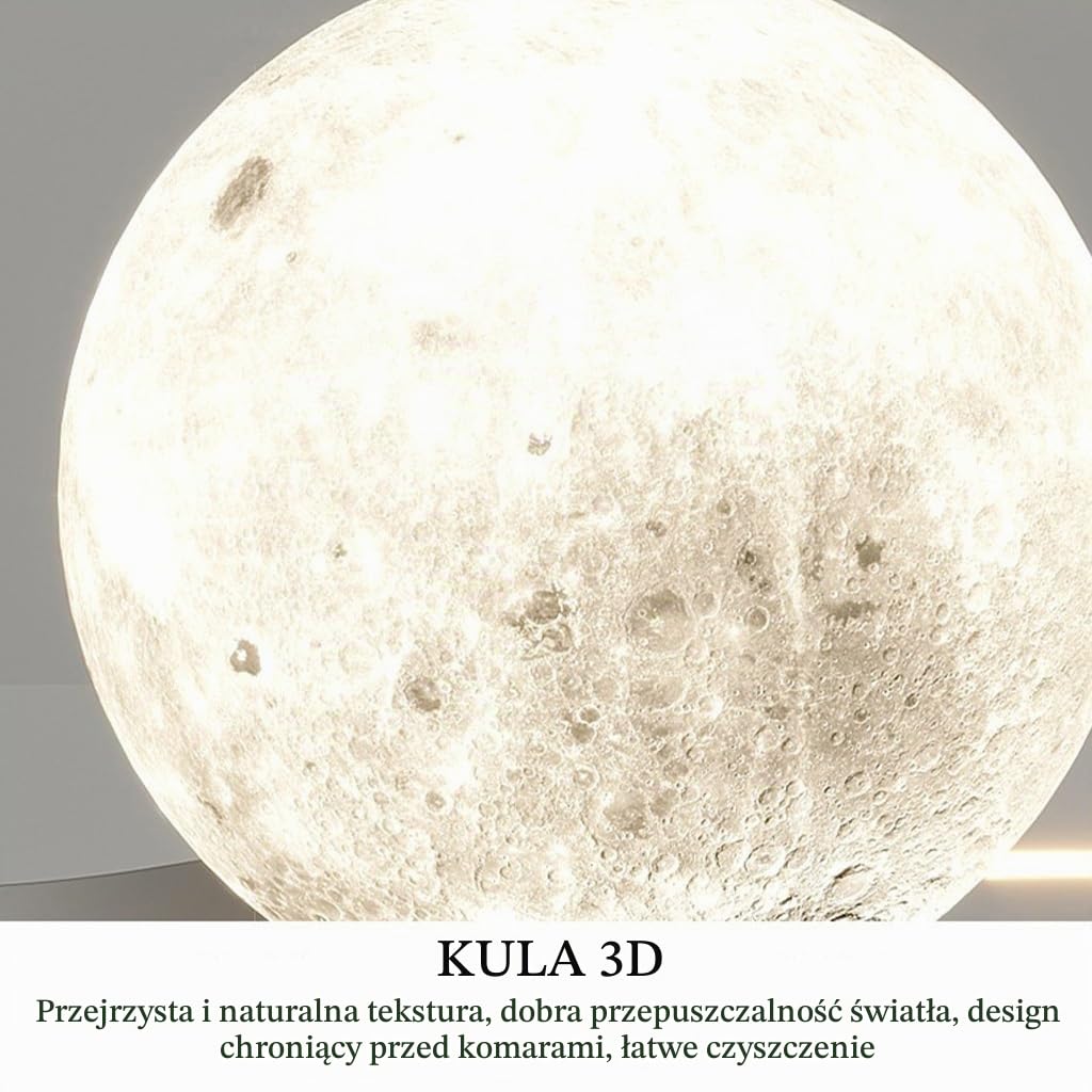 Żyrandol Dziecięcy Nowoczesny Pokój Kosmiczna Gwiazda Lampa Wisząca LED Ściemnialna Akrylowa Planeta Ziemia Kula Sztuka Wystrój Domu Fantazja Wnętrze Oświetlenie Dziecięce Kreskówka Lampa Sufitowa (C