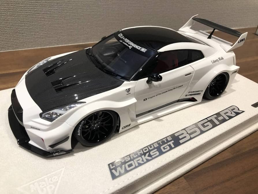 AXELLWORKSLBSilhouette WORKS 35GTRRアイドロン LB-Silhouette WORKS GT NISSAN 35GT-RR - Liberty Walk