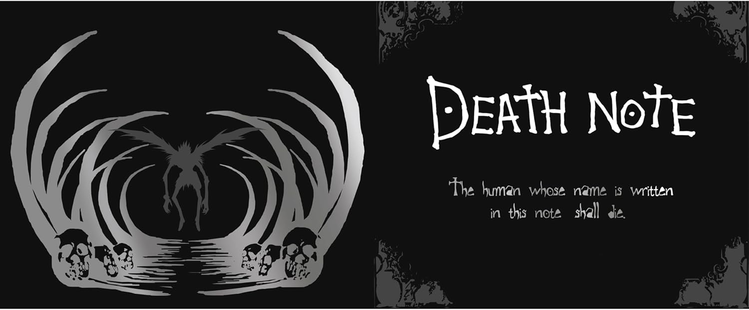 ABYstyle 16 Fl Oz Coffee Mug - Death Note Shinigami Rules Mug, Death Note Manga Inspired Anime Merch for Home Kitchen, Perfect Anime Gift Featuring Gods of Death Design