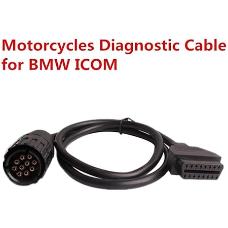 OBD2 Diagnostic Cable For BMW ICOM D Module Cable 10pin OBD adapter for BMW Motorcycles Diagnostic Cable Tools work with BMW ICOM or BMW ICOM A2 A3