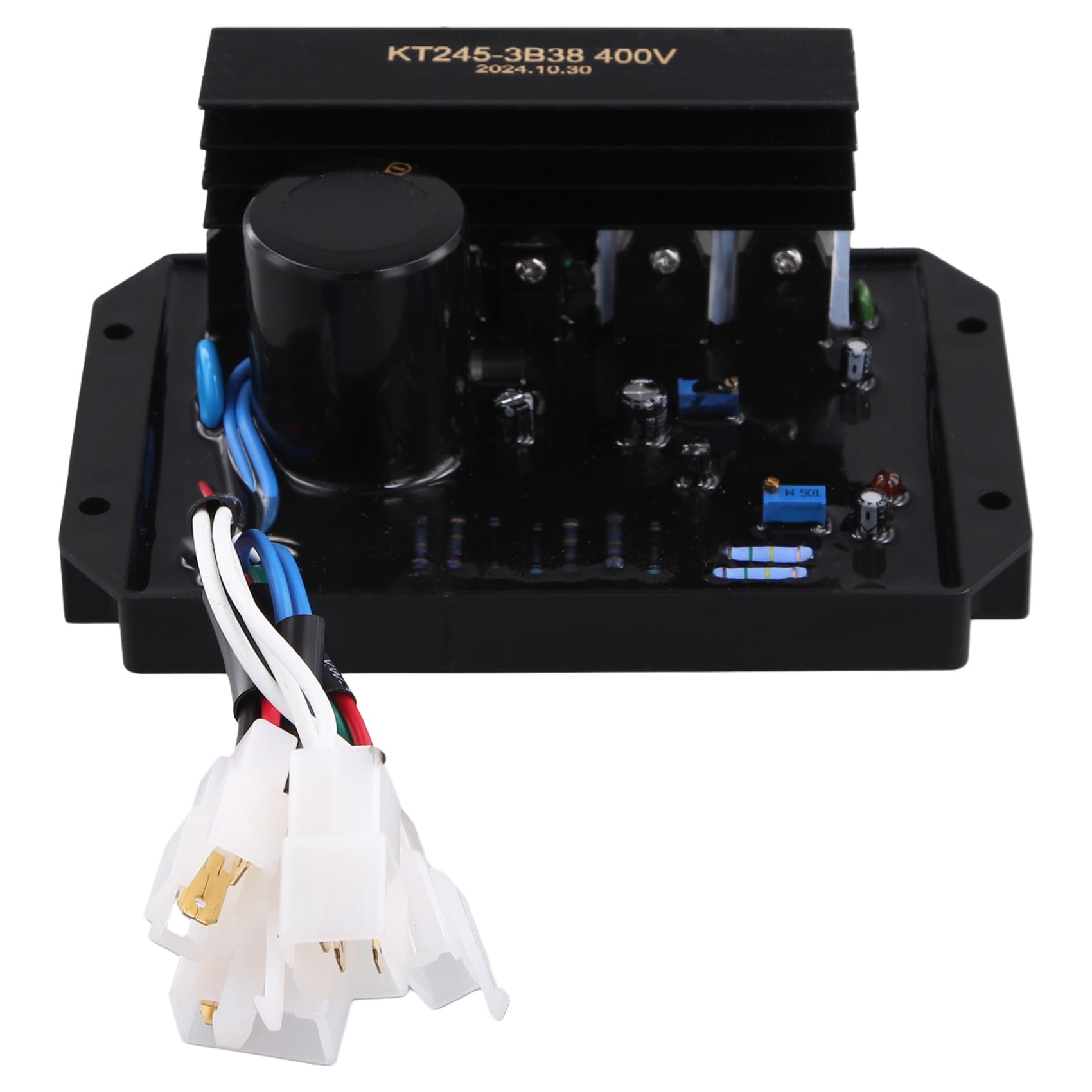 Sxmrmnx KT245-3B38 AVR Automatic Voltage Regulator Control Module Three Phase Brush Brushless Generator Stabilizer 8-15KW