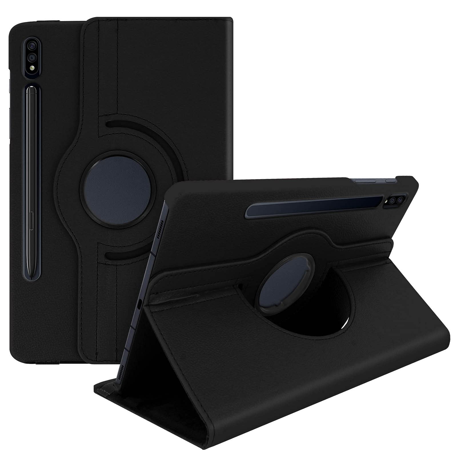 Prime Retail Flip Cover for Samsung Galaxy Tab S7 FE 12.4 inch PU Leather SM-T730 SM-T736B (Full Protection|Black) (B097YCF64X) Amazon Price History, Amazon Price Tracker