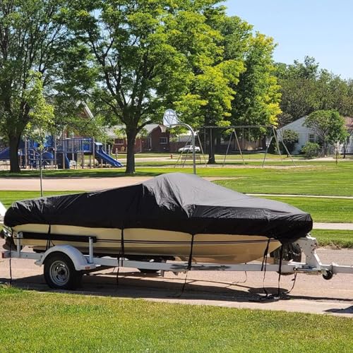 Housse de bateau 420D remorquable evite infiltration et UV - 8